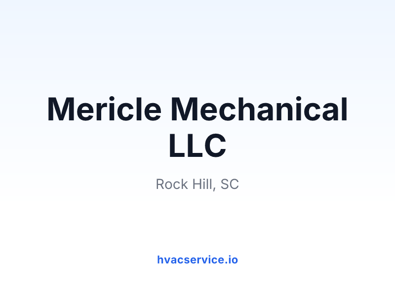 Mericle Mechanical LLC