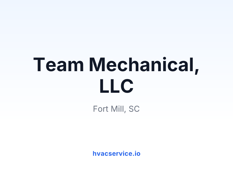 Team Mechanical, LLC