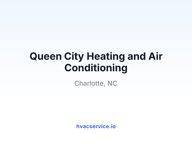 Queen City Heating and Air Conditioning