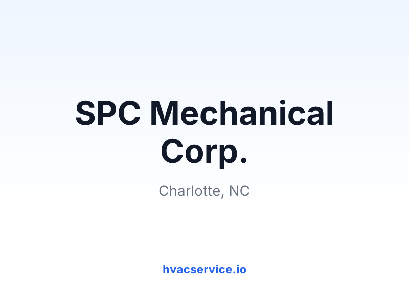 SPC Mechanical Corp.