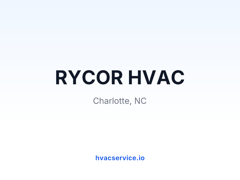 RYCOR HVAC