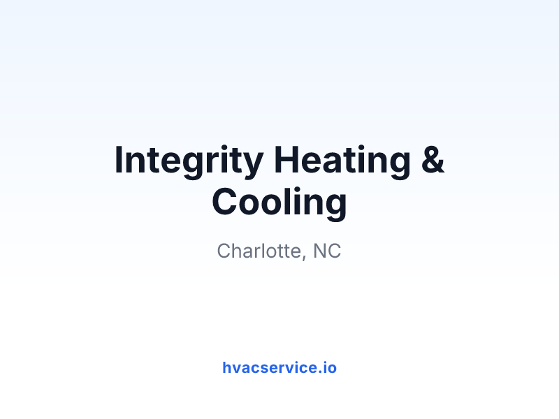 Integrity Heating & Cooling