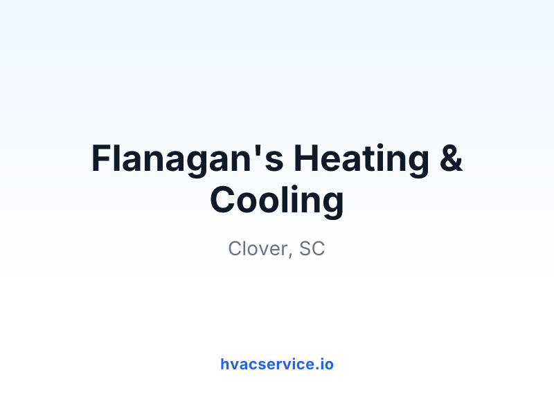 Flanagan's Heating & Cooling