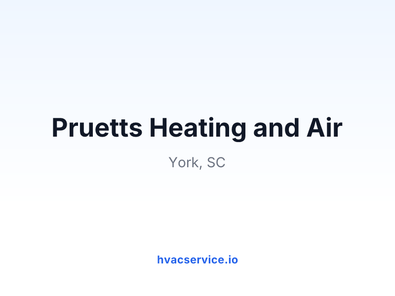 Pruetts Heating and Air