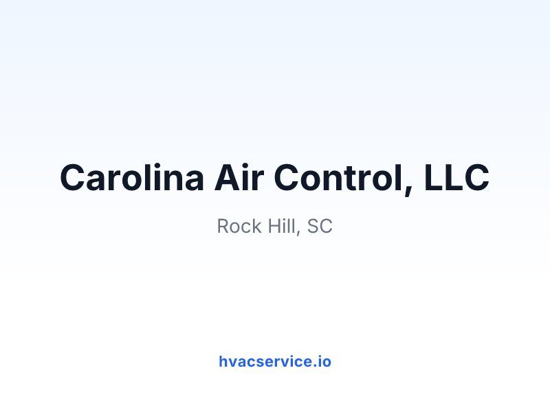 Carolina Air Control, LLC