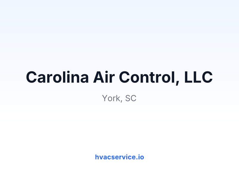 Carolina Air Control, LLC