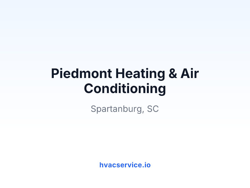 Piedmont Heating & Air Conditioning