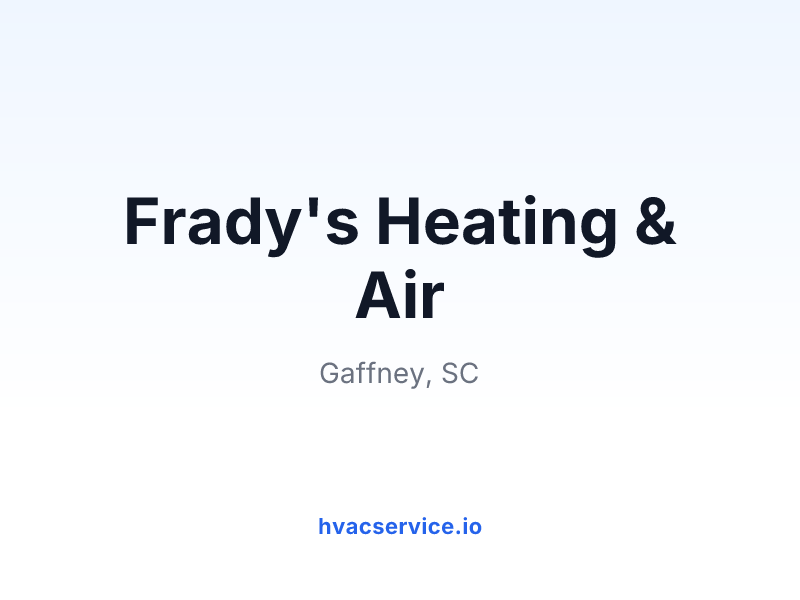 Frady's Heating & Air