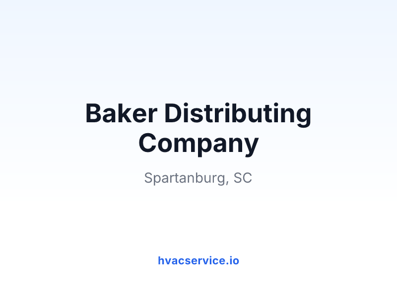 Baker Distributing Company