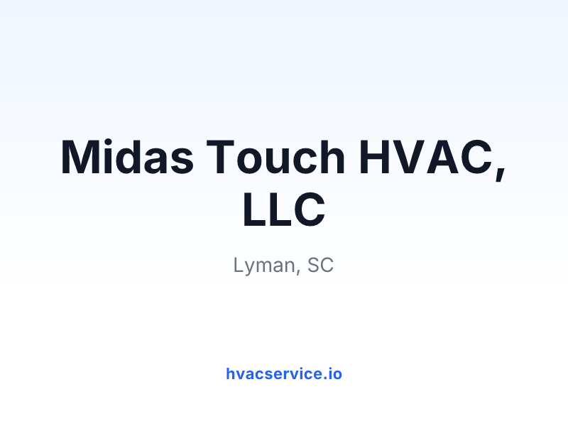 Midas Touch HVAC, LLC