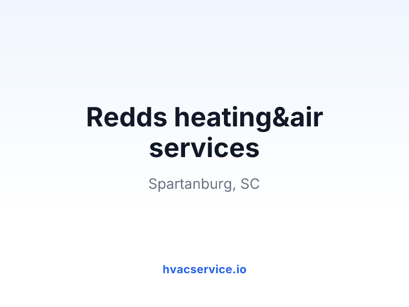 Redds heating&air services
