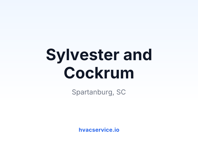 Sylvester and Cockrum