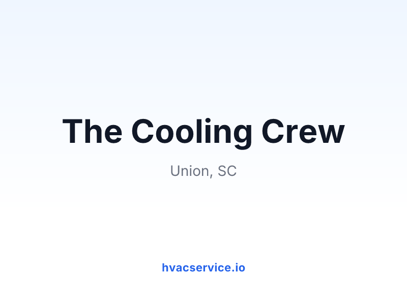 The Cooling Crew