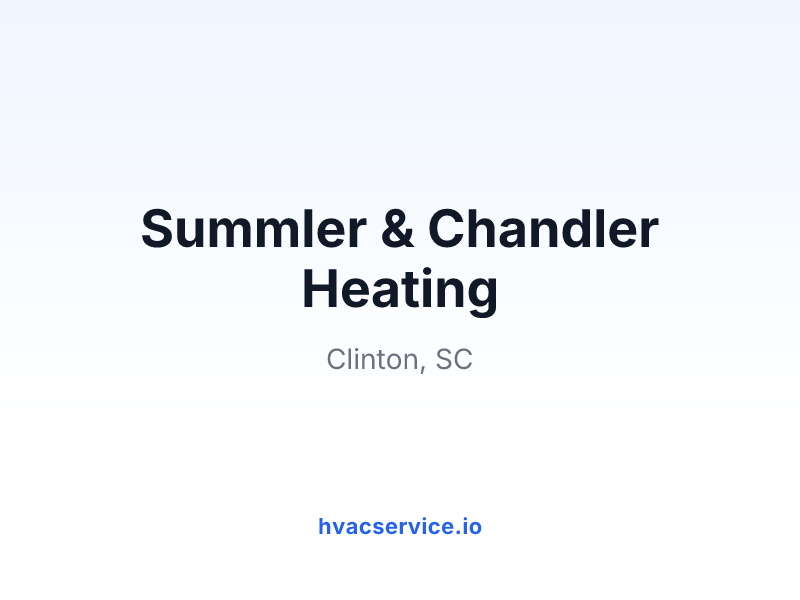 Summler & Chandler Heating