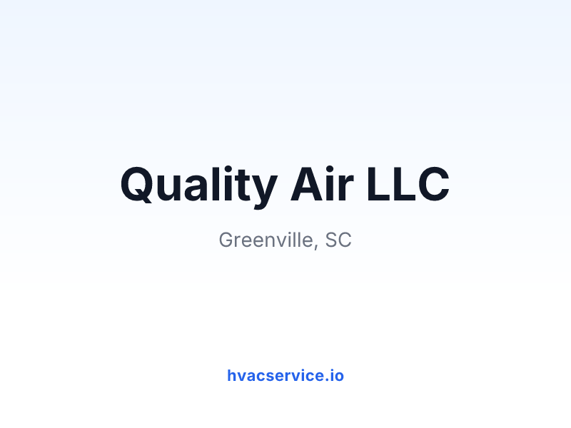 Quality Air LLC
