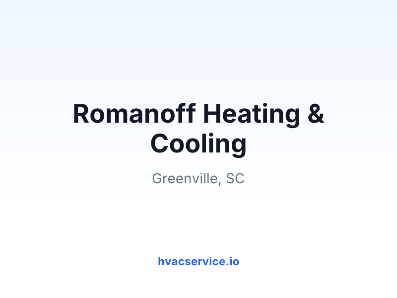 Romanoff Heating & Cooling
