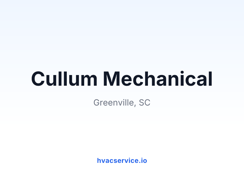 Cullum Mechanical