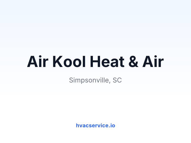 Air Kool Heat & Air