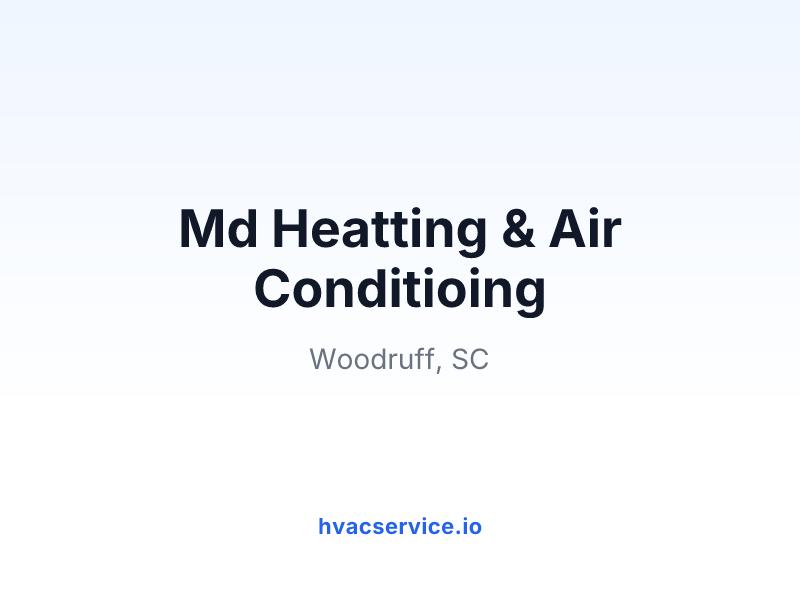 Md Heatting & Air Conditioing