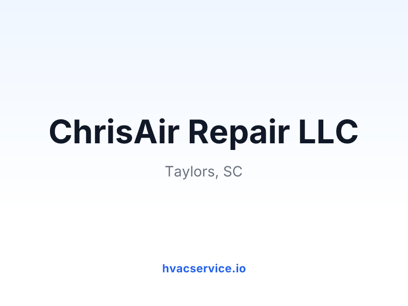 ChrisAir Repair LLC