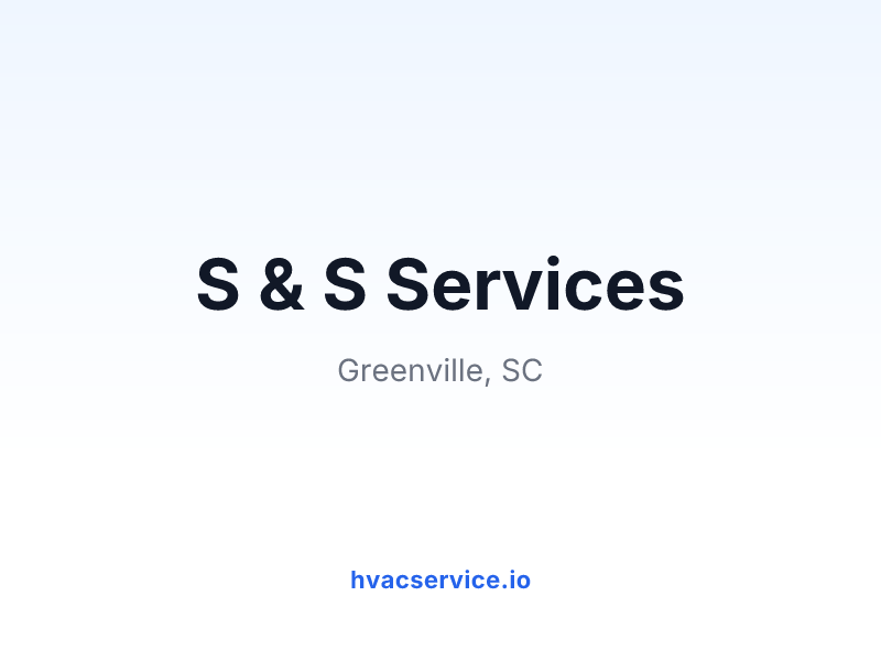 S & S Services