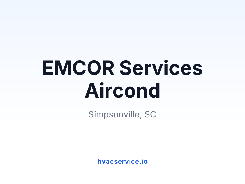 EMCOR Services Aircond