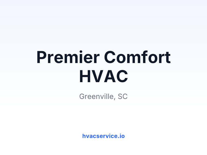 Premier Comfort HVAC