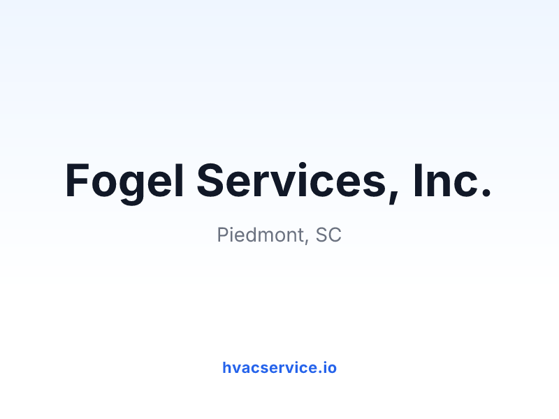 Fogel Services, Inc.