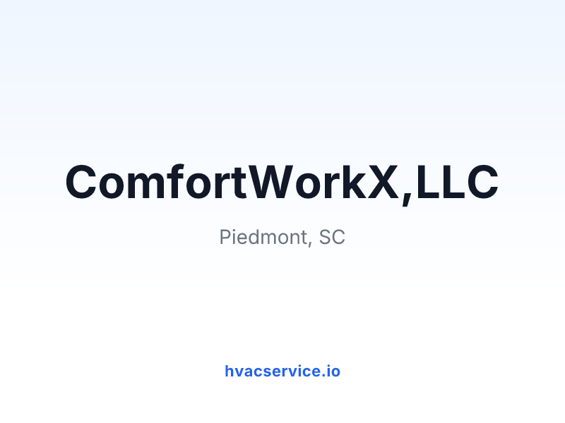 ComfortWorkX,LLC