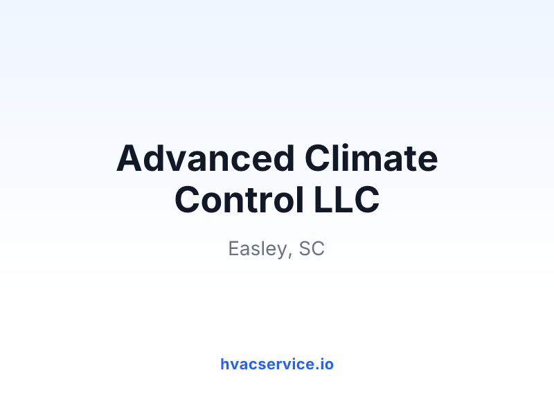 Advanced Climate Control LLC