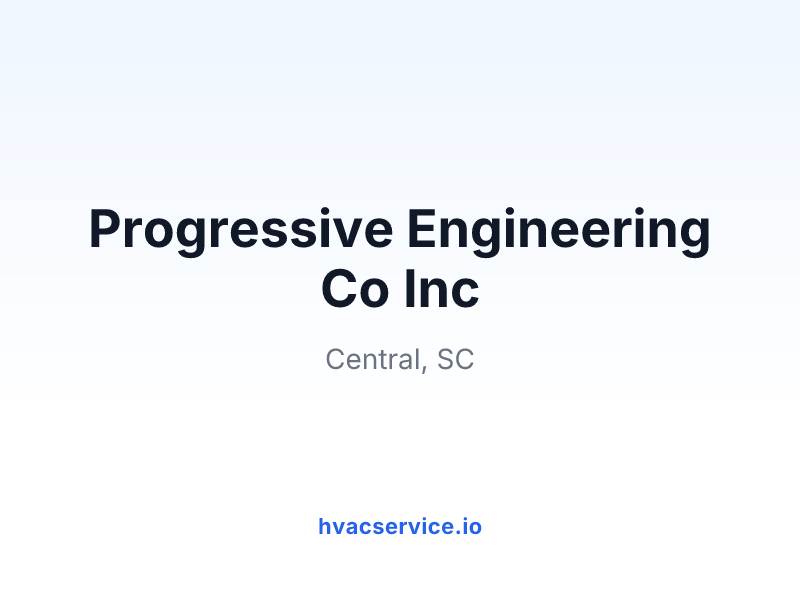 Progressive Engineering Co Inc