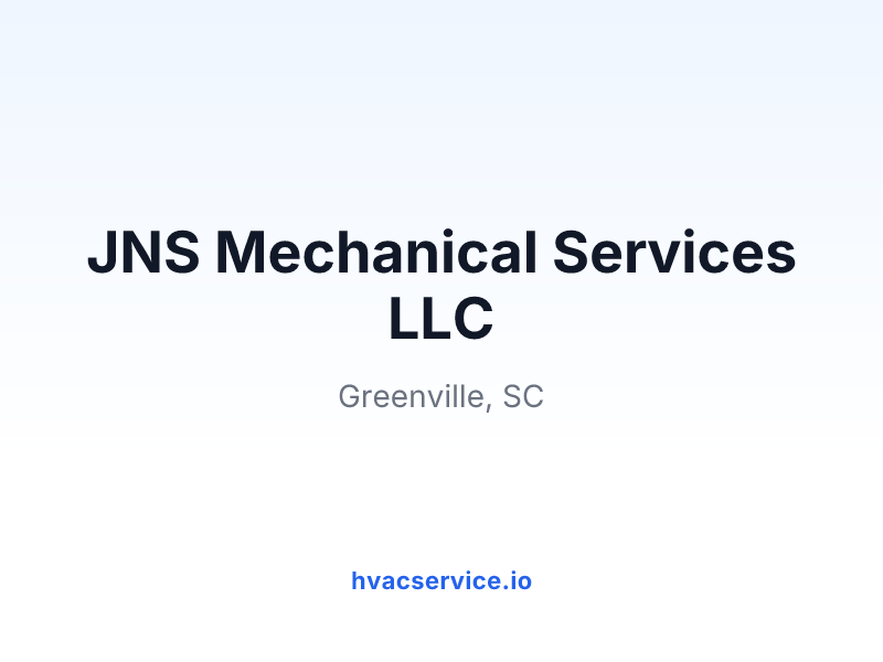 JNS Mechanical Services LLC