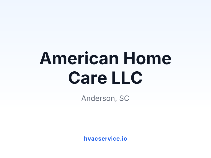 American Home Care LLC