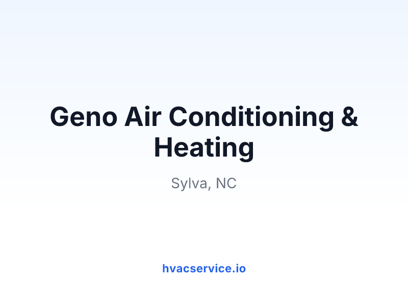 Geno Air Conditioning & Heating