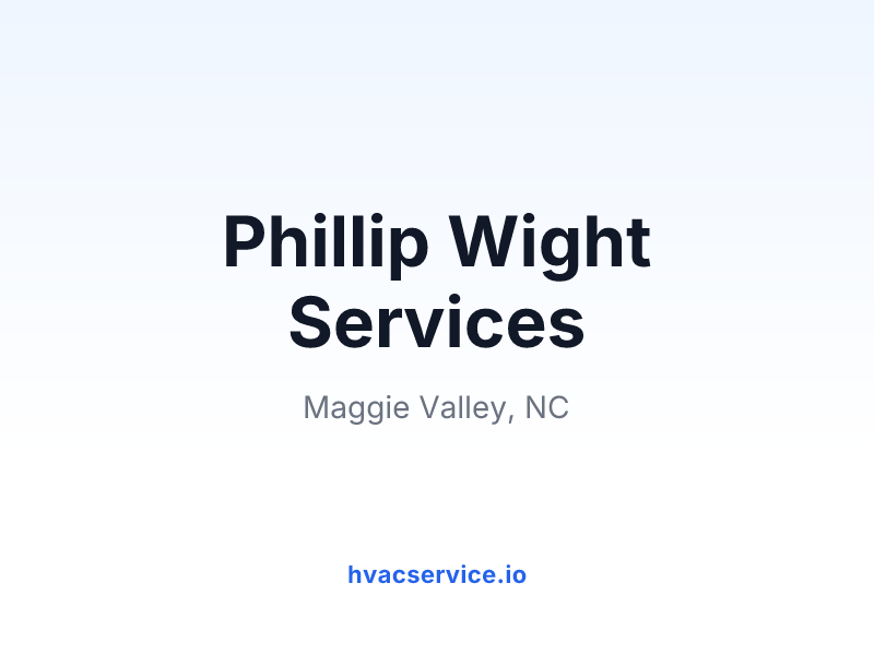 Phillip Wight Services