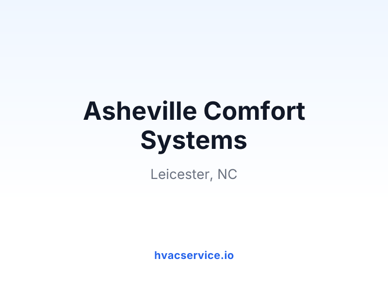 Asheville Comfort Systems