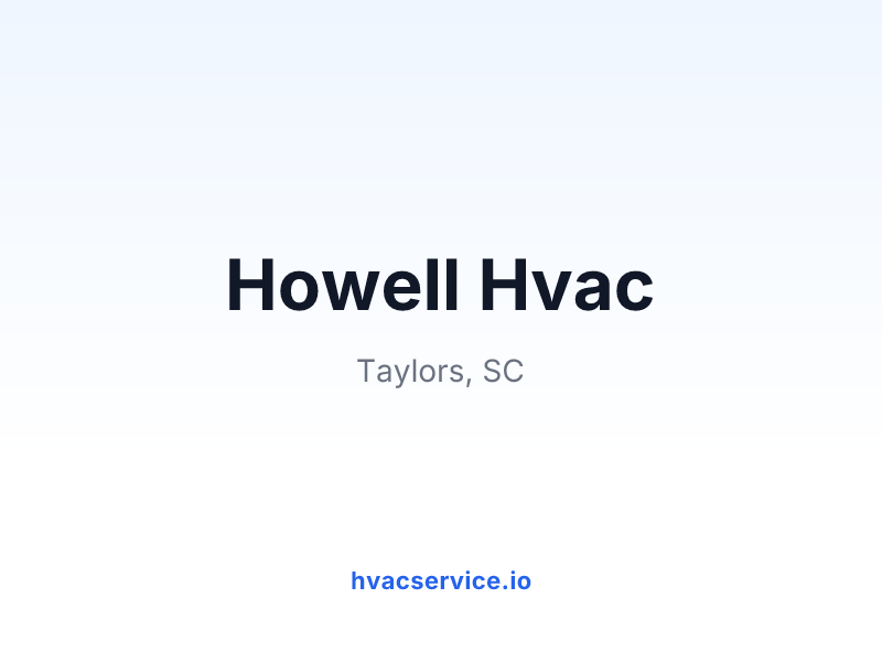 Howell Hvac