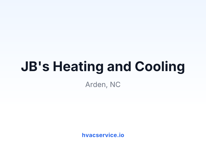 JB's Heating and Cooling