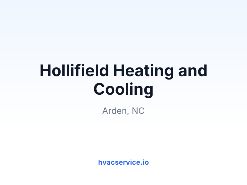Hollifield Heating and Cooling