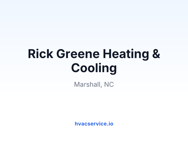 Rick Greene Heating & Cooling