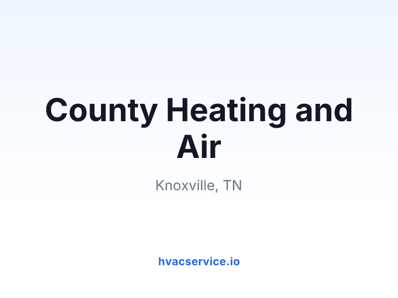 County Heating and Air