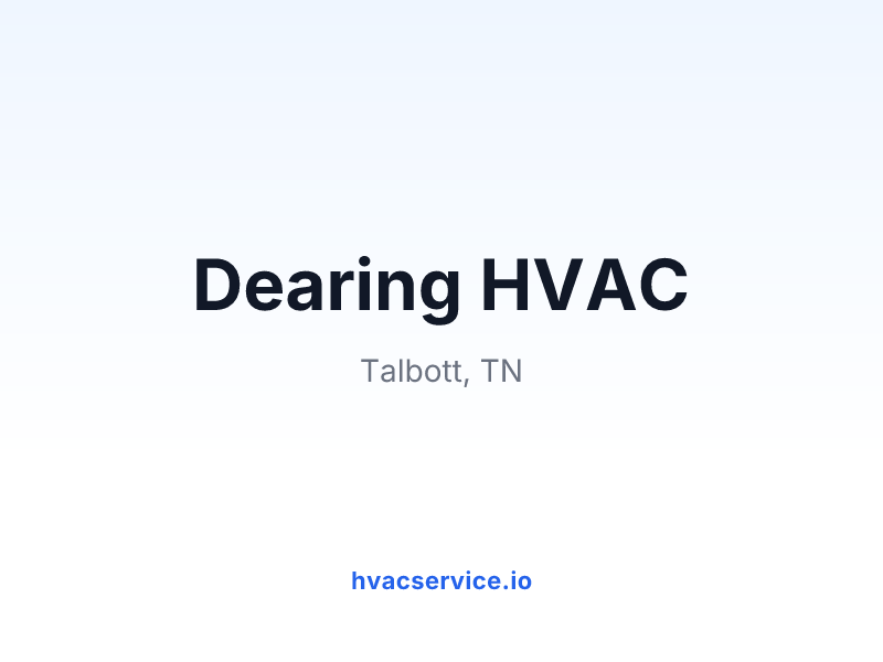 Dearing HVAC