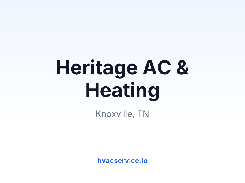 Heritage AC & Heating