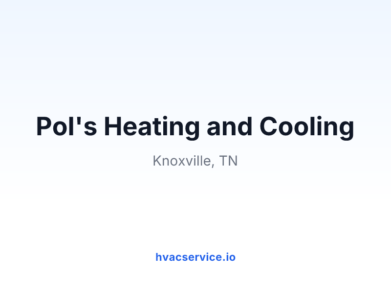 Pol's Heating and Cooling