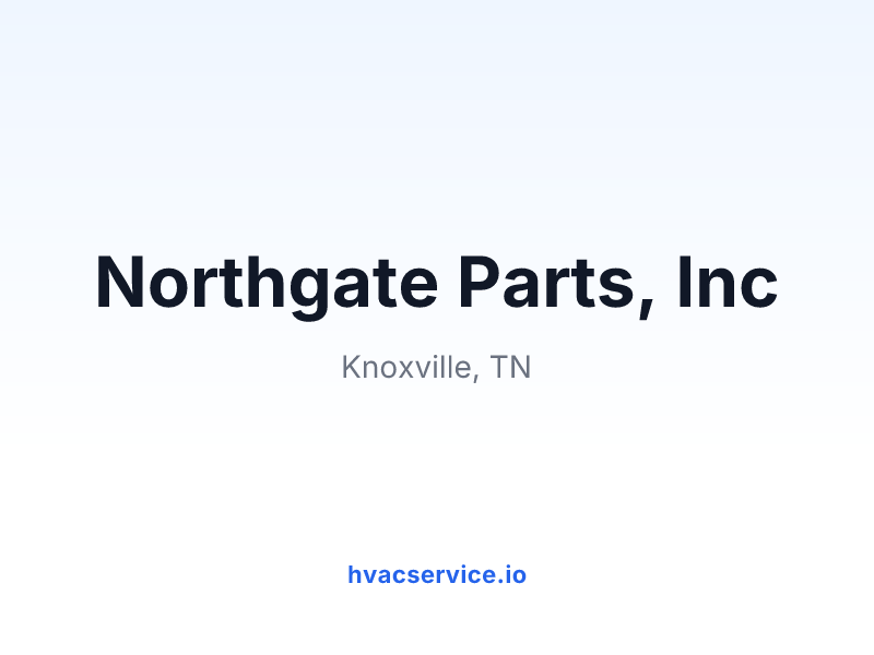 Northgate Parts, Inc