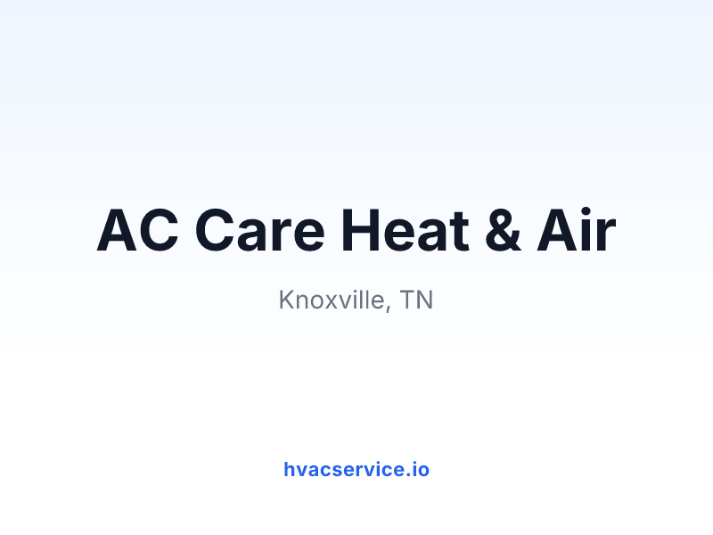 AC Care Heat & Air