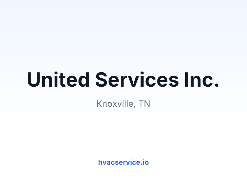 United Services Inc.
