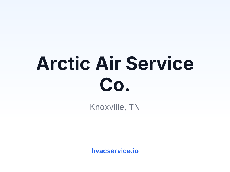 Arctic Air Service Co.