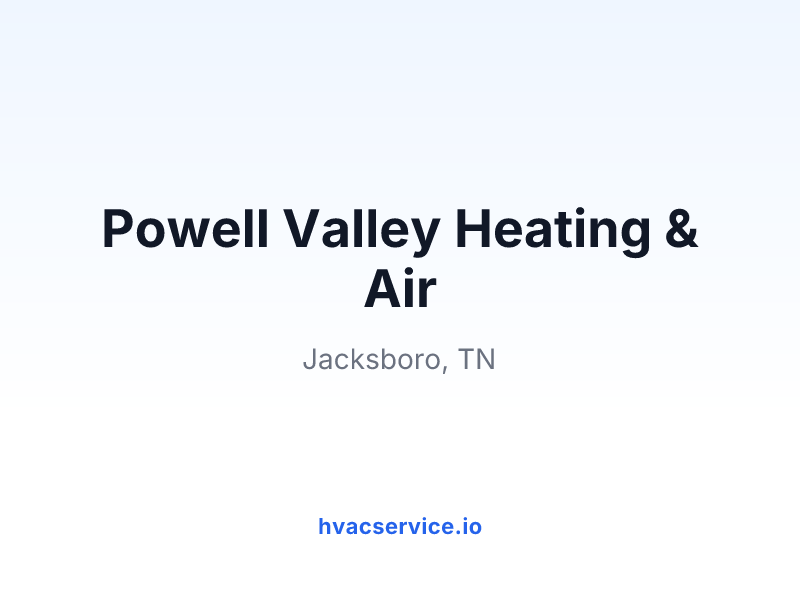 Powell Valley Heating & Air