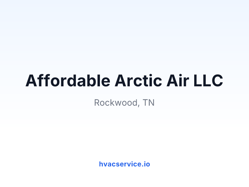 Affordable Arctic Air LLC